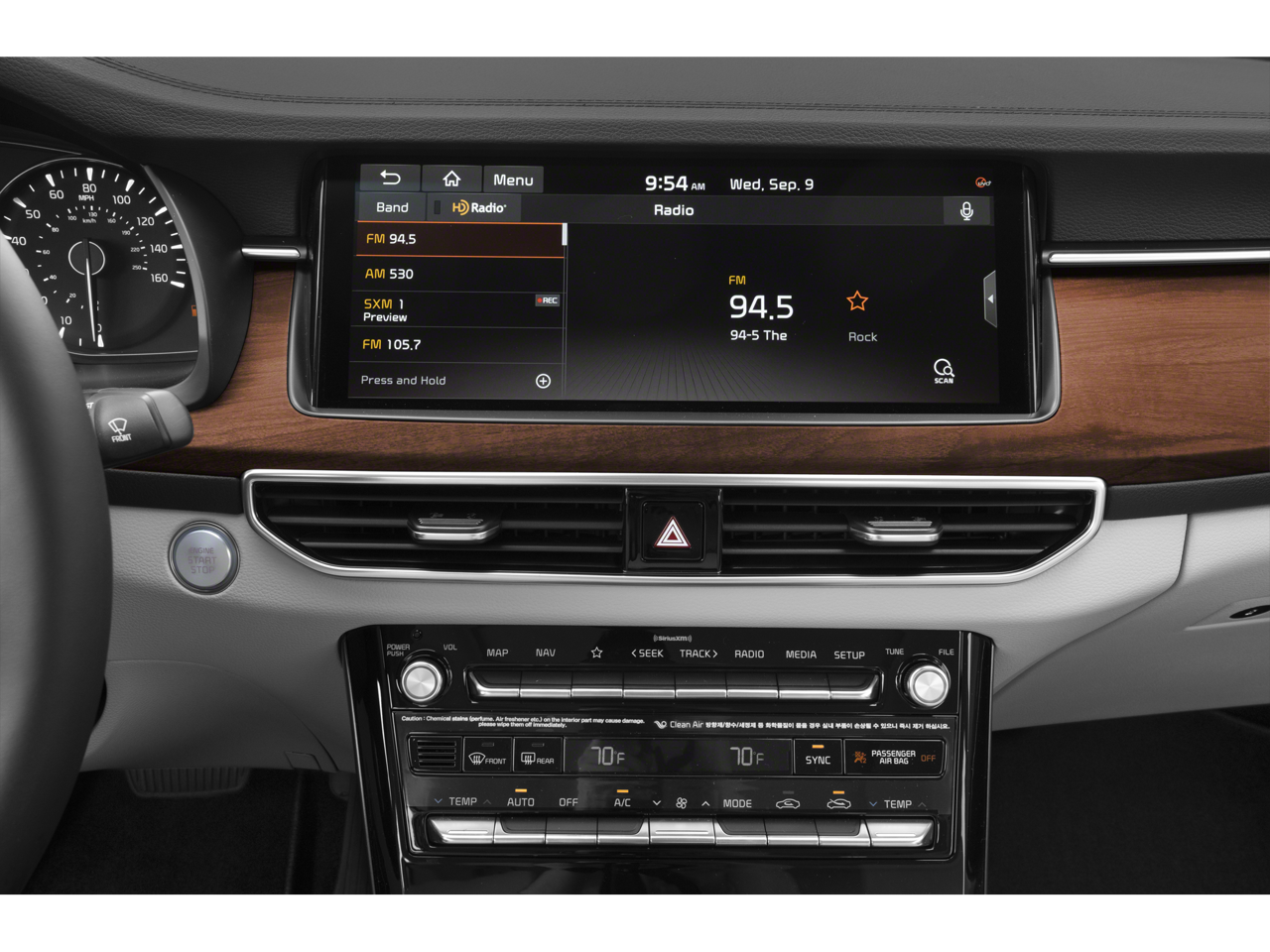 2020 Kia Cadenza Technology