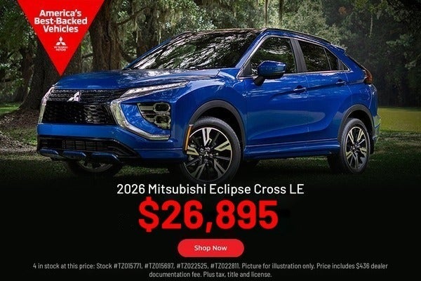 2026 Mitsubishi Eclipse Cross LE $26,895